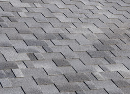 The roof shingles as a background or texture